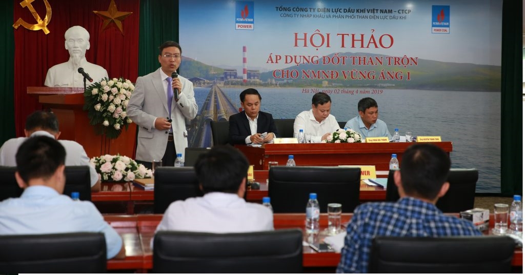 PV Power held a seminar &quot;Application of mixed coal burning at Vung Ang 1 thermal power plant&quot;