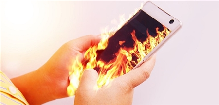 Preventing fire and explosion when using the phone