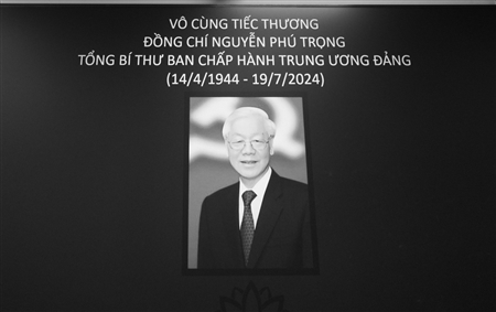 Vô cùng tiếc thương, lưu luyến tiễn biệt  Đồng chí Nguyễn Phú Trọng, Tổng Bí thư Ban Chấp hành Trung ương Đảng Cộng sản Việt Nam!